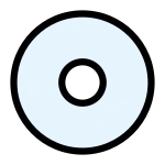 Disc SVG Icon